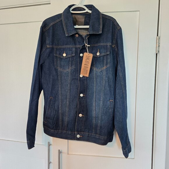 Mens Denim/Jean Jacket - Logan and Martin - Large